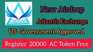 New airdrop Atlantis Exchange. Free 20000 AC Token. Reail or fake.