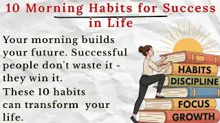10 Miracle Morning Habits for Success | Graded Reader | English Fluency for Beginners
