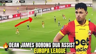 🔥Dua Assist Dean James vs Panathinaikos Europa League Menang Comeback #deanjames 