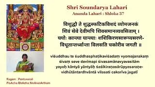 Shri Soundaryalahari Part-6 Shlokas 32 - 41