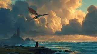 Celtic Fantasy Music – Tranquil Harp of the Moonlit Glade / Deep Focus Music for Reading & Study
