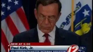 Interim senator Paul Kirk
