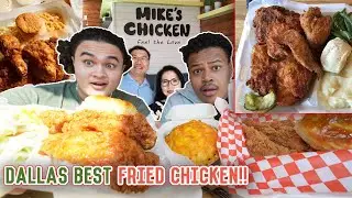 This is the BEST FRIED CHICKEN in DALLAS! (Crunchy)