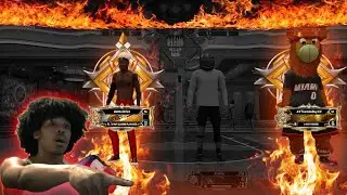 2 LEGENDS PULLED UP on my ELITE 3 rep up game NBA 2k20