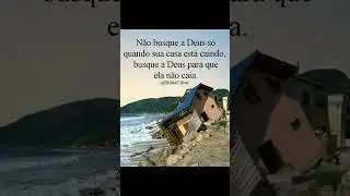 Busque sempre a Deus #reflex&atilde;o