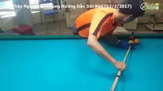 Dạy Bida Kent - Thầy Nguyễn Phi Hùng Hướng Dẫn Dắt Ken | Phần 1/2 (bida8.vn)