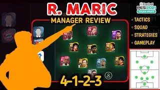 R MARIC 4-1-2-3 FORMATION MANAGER REVIEW ONE OF THE BEST MANAGER IN THIS FORMATION 💥🤯