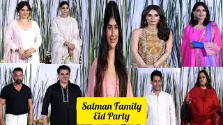 Bobby Deol, Radhika Madan, Sana Makbul, Siddhant & Meny More Arrived At Salman Khan Family Eid Party