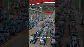 PV Solar Support Strut Roll Forming Machine #rollformingmachine