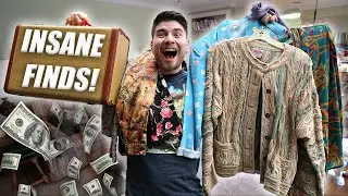 I FOUND A FAT STACK OF CLOTHES! HUGE ESTATE SALE HAUL!