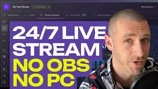 How to Live Stream 24/7 on YouTube (No OBS, No PC Needed!)