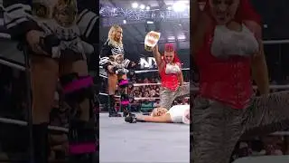 Zaria isn&rsquo;t waiting for #HalloweenHavoc 😤👊 #WWENXT