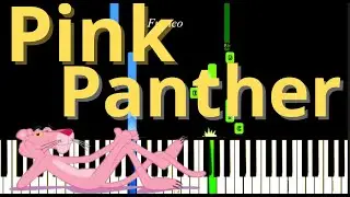 Pink Panther Easy Piano Tutorial