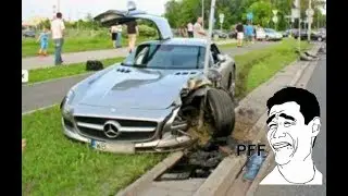 Retarded MERCEDES BENZ CRASH Compilation 2017 #4 - Best Mercedes Accident ML E CL G S GL