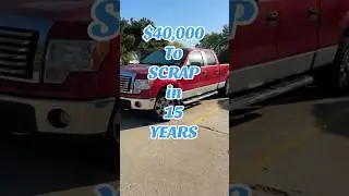 Ford F-150 от 40 000 долларов до ДЕНЬГ НА МУСОР за 15 лет #ford #trucktok #autorecycling #triton5...