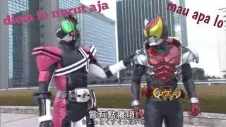 Kamen rider Decade moment lucu