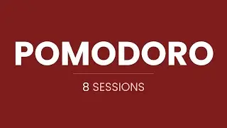 Pomodoro Study Timer &ndash; 8 Sessions for Exam Prep