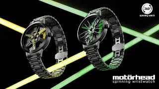 Nu Republic| Mot&ouml;rhead 360&deg; spinning wristwatch| #spiritofracing