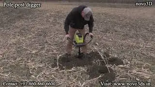 Agriculture machine - post hole digger at best price in India