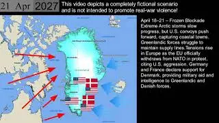 Greenland War in 2027 - Every Day -- IMAGINARY SCENARIO