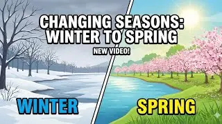 From snow to sunshine a magical season shift. #WinterToSummer #naturewalkSeasonChange #Natur