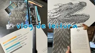vlog de leitura | o último rei dragão e uma leitura de um dia 🤭