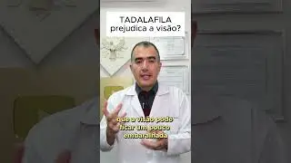 TADALAFILA prejudica a vis&atilde;o?