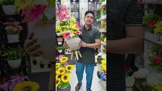 Home decor idea by artificial flowers and plants. 01647755177 what's app 