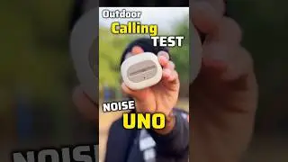 Noise Buds UNO Outdoor Calling TEST🔥Best TWS Under 1000 in 2025 #shorts #tech #noise #trend #viral