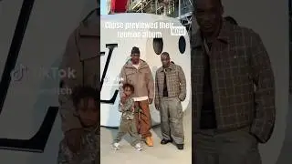 Clipse previewed their reunion album'Let God Sort Em Out' at Louis VuittonHQ during PFW