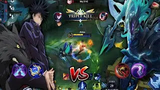 JULIAN VS BUFFED ALPHA | MANIAC GAMEPLAY ( julian best build 2023 ) - MLBB