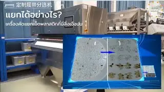 14 AMD pellet sorting granules particles color sorting sortex machine