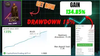 Quantum King EA MT4 &ndash; Precision-Optimized AUDCAD Strategy for M5