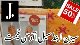 J. Junaid Jamshed Winter Season End Unstitched Dresses Sale Flat 50% Off || January 2026