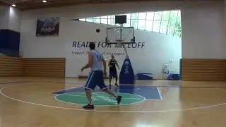 Mini-Clip: Marius Nolte beim Wurftraining
