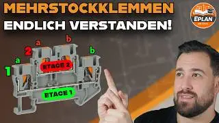 EPLAN Mehrstockklemmen meistern – inkl. Artikel & 3D Modell (Schritt-für-Schritt)