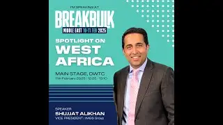 IMGS Group&rsquo;s VP, Shujjat Alikhan, Takes the Stage at Breakbulk Middle East 2025.