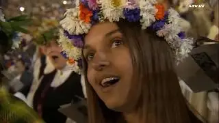 Europ&auml;ische Kultur Volkslied, Europe Culture and traditions (Latvia)