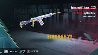 Getting New Spectrashift Apex - S12K from PMGC Crate PUBG MOBILE 