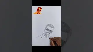 Good Bad Ugly Ajith Drawing | Thala Ajith #ajithkumar #goodbadugly