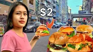 I Tried Cheap-Best Burgers in Yangon