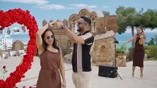 Surprise Marriage Proposal Castle Colomares, Spain