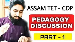 CDP Assam TET, Pedagogy Discussion