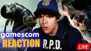 Resident Evil 9 & Silent Hill f Reveal LIVE REACTION at Gamescom 2025 Opening Night | DaturaPlays