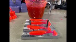 Angling Ai 3.8 riprap mold demo!