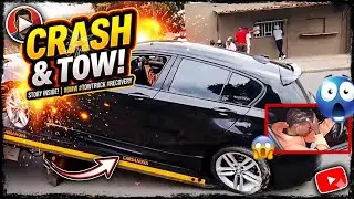 Crashed the bmw 1 series wrecked and written off