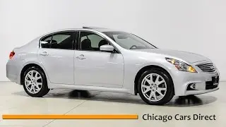 Chicago Cars Direct Reviews Presents a 2010 Infiniti G37 Sedan x Sport G37xs - M254562