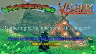 Valheim game guide - how to farm wood and stones and the dangers