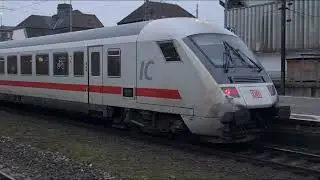 BR 101 IC 1 Ankunft und Abfahrt #hbf #ic1101 #trainspotting 