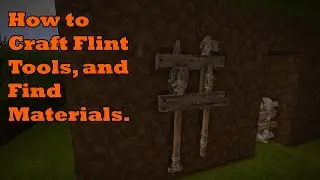Vintage Story - How to Make Starting Flint tools